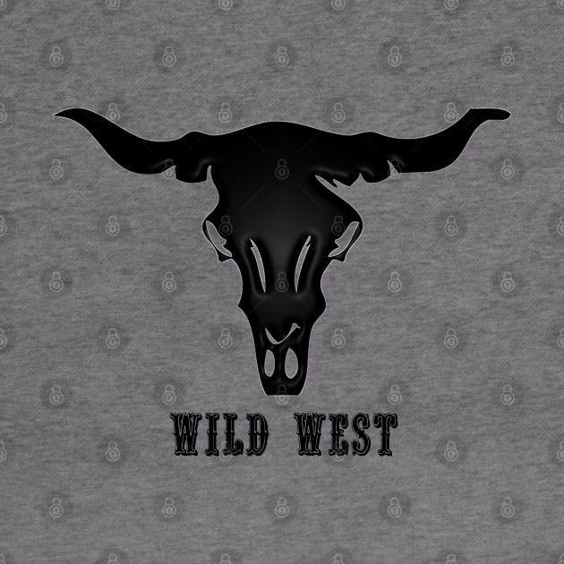 Western Era - Wild West Ox Head Skeleton by The Black Panther